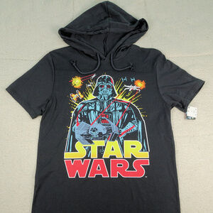 Star Wars Darth Vader Short Sleeve Black Hoodie